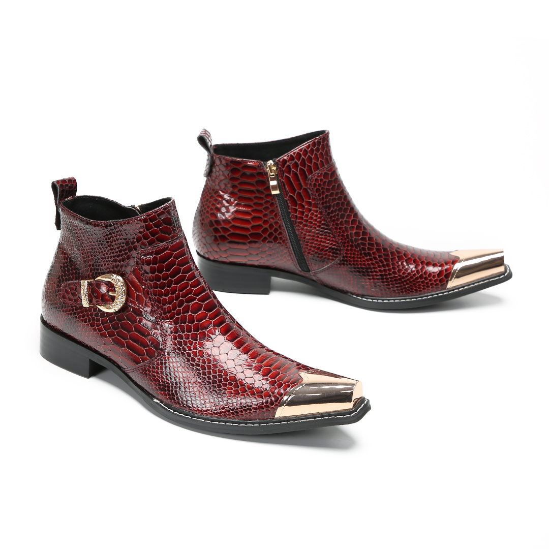Red Pointed Toe real Leather M - Formal Dress recension och pris