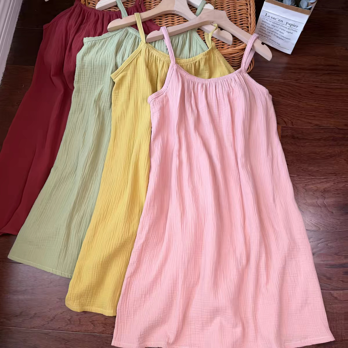 Women's 100% Cotton Gauze Sund - Midi Dress recension och pris