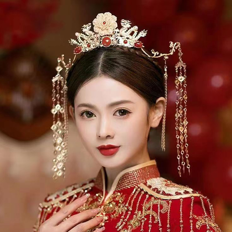 New#Tassel Headband Hanfu Hair - Wedding Dress recension och pris