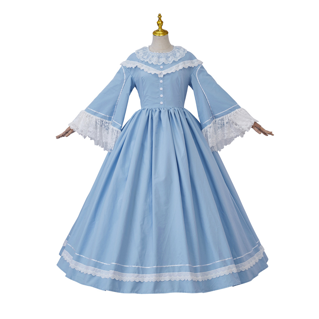 1860s Victorian Civil War Cosp - Evening Gown recension och pris