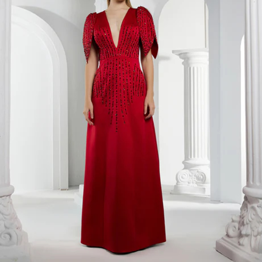 Customized A-line Evening Dres - Evening Gown recension och pris