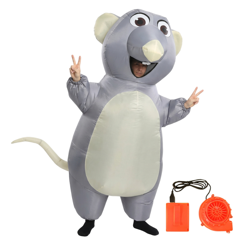 Cartoon Mouse Inflatable Costu - Womens Suit recension och pris
