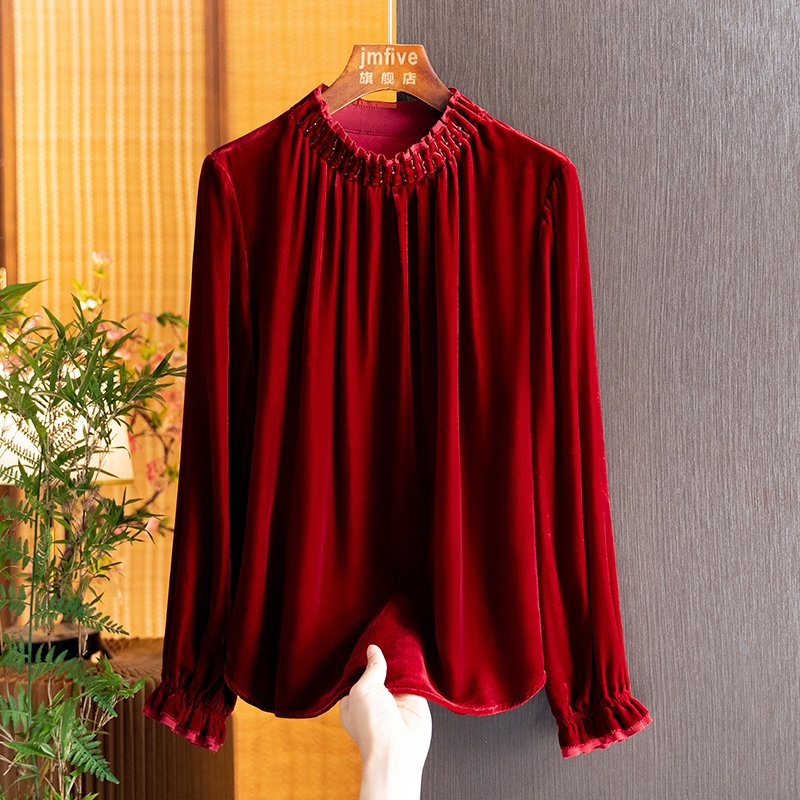 New Chinese-Style Fashionable  - Silk Blouse recension och pris