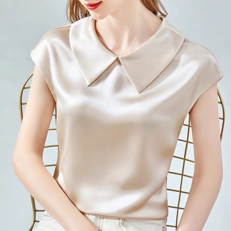 Camisas De Mujer Elegant Ice S - Silk Blouse recension och pris