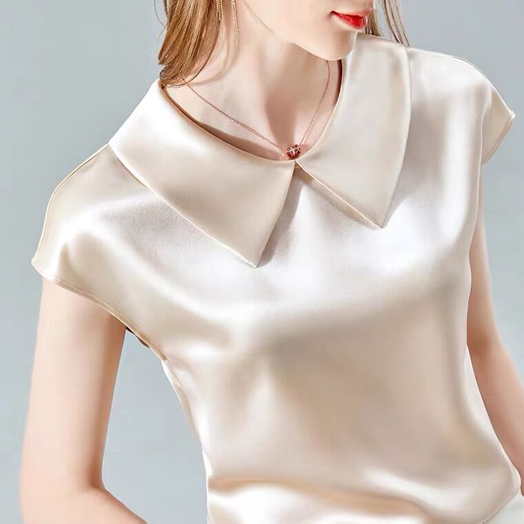 Camisas De Mujer Elegant Ice S - Silk Blouse recension och pris