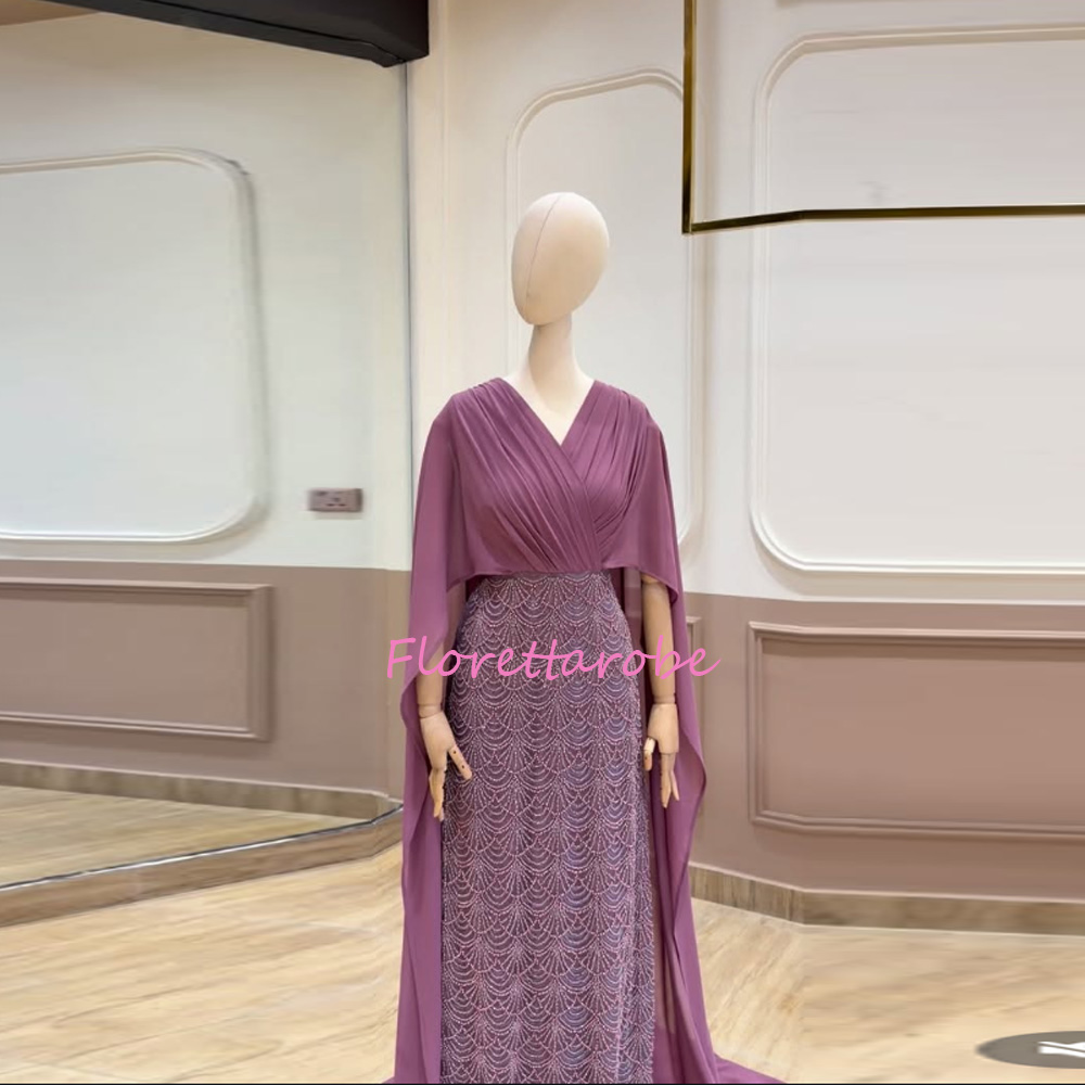 Customized Saudi Arabia V-Neck - Evening Gown recension och pris