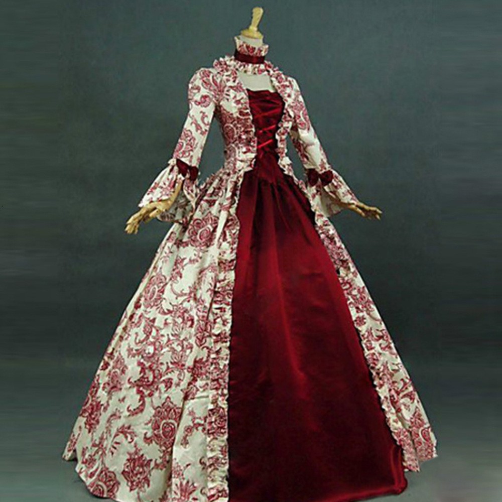 Printed Long Sleeve High Waist - Evening Gown recension och pris