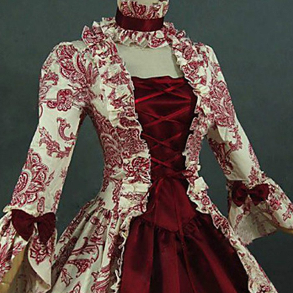 Printed Long Sleeve High Waist - Evening Gown recension och pris