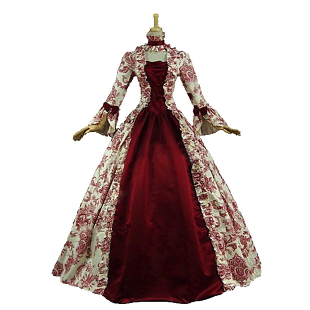 Printed Long Sleeve High Waist - Evening Gown recension och pris